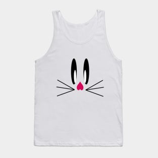 kitten face, for cat lovers, gifts for cat lovers Tank Top